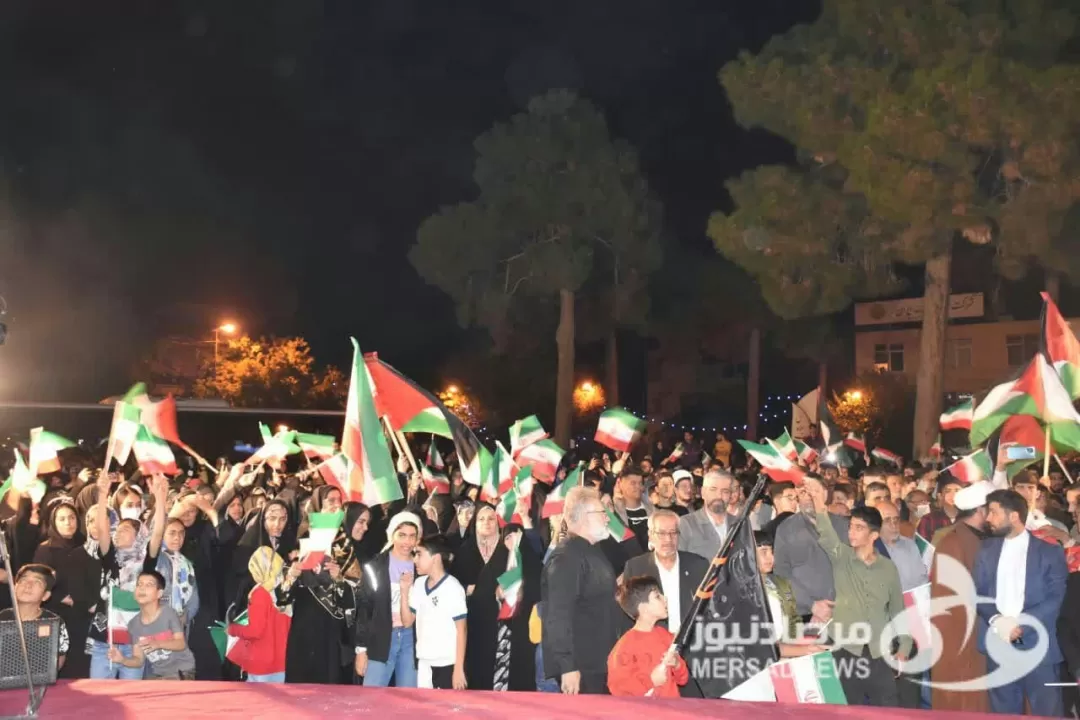 جشن پیروزی جبهه مقاومت در کرمانشاه برگزار شد