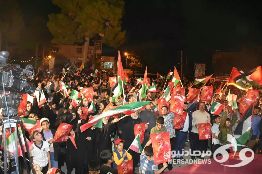 جشن پیروزی جبهه مقاومت در کرمانشاه برگزار شد