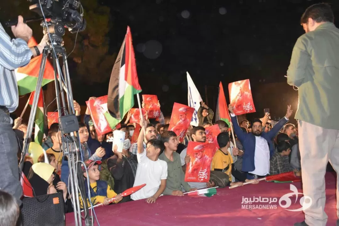 جشن پیروزی جبهه مقاومت در کرمانشاه برگزار شد