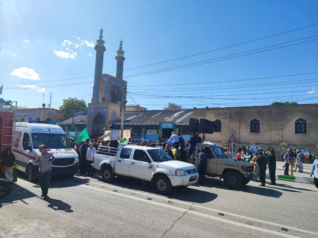 فریاد «مرگ بر اسرائیل» در کرمانشاه طنین‌انداز شد