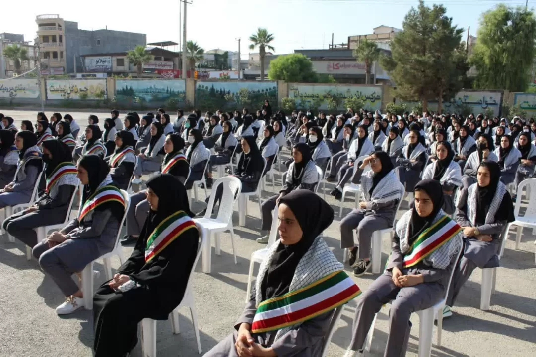 نواخته‌شدن زنگ استکبارستیزی در مدارس سرپل‌ذهاب