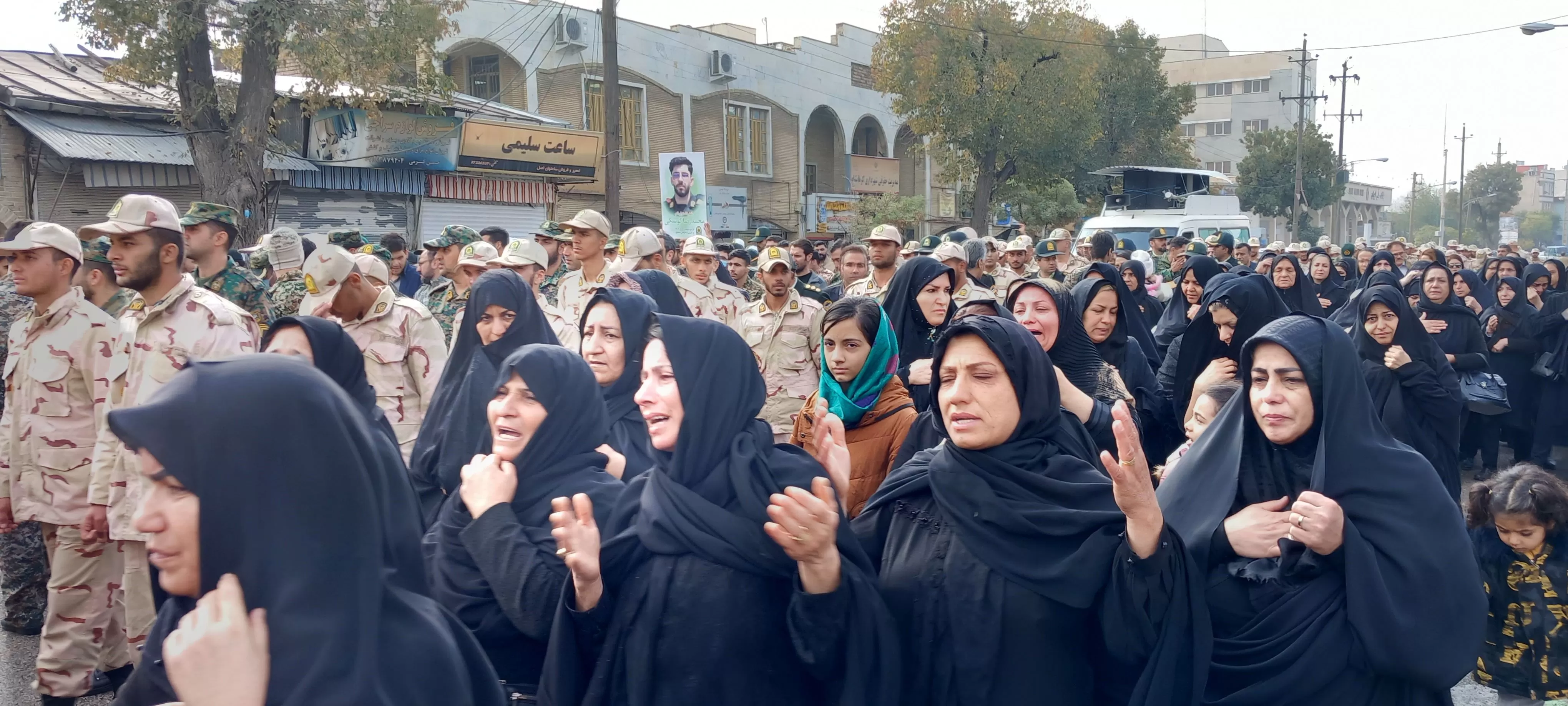 پیکر شهید محمدرضا کوشکی در کرمانشاه تشییع شد