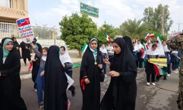 راهپیمایی ۱۳آبان در کرمانشاه باحضور پررنگ دهه هشتادی‌ها