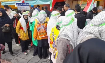 راهپیمایی ۱۳آبان در کرمانشاه باحضور پررنگ دهه هشتادی‌ها