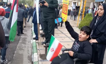 راهپیمایی ۱۳آبان در کرمانشاه باحضور پررنگ دهه هشتادی‌ها