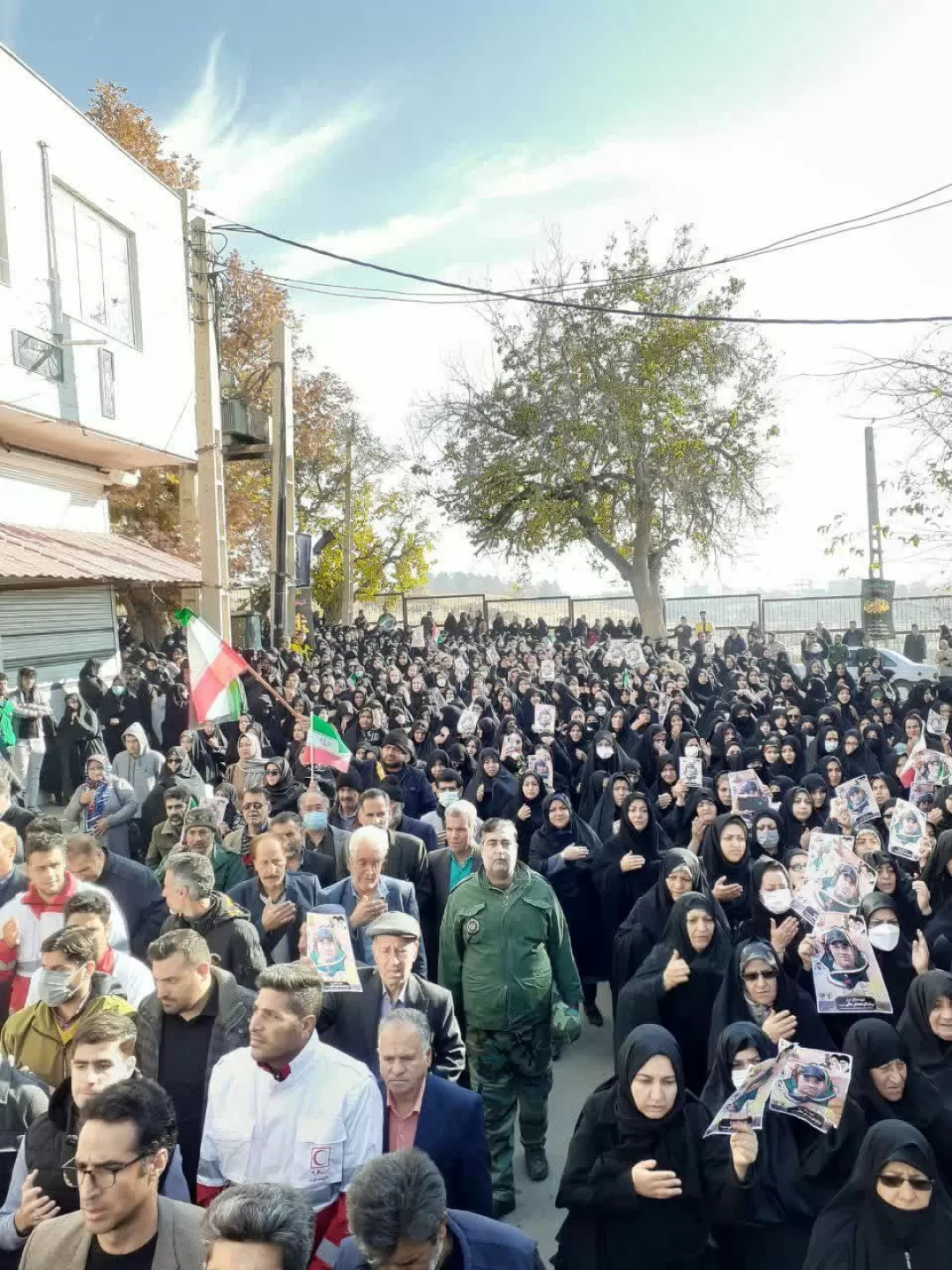 برگزاری مراسم تشییع پیکر «شهید عطایی» در کنگاور