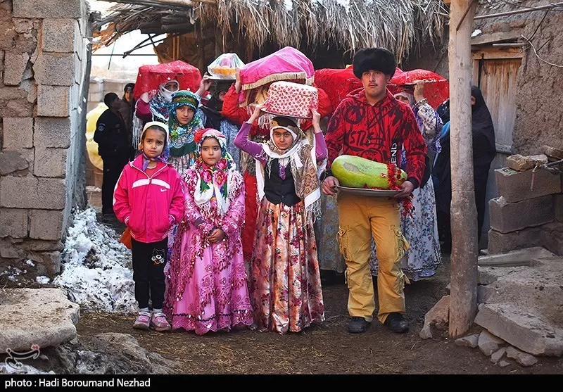 شب یلدا در مناطق روستایی قره داغ