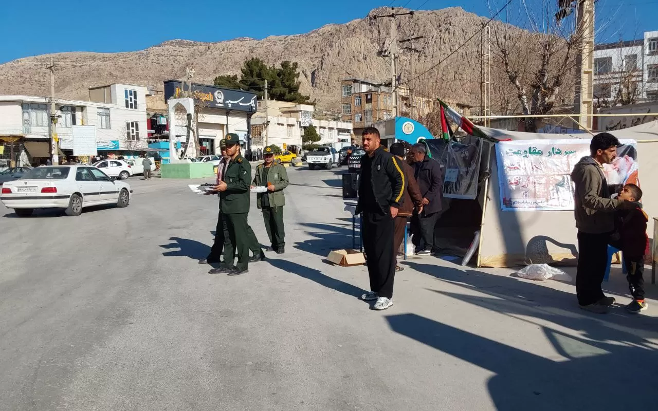 موکب فرهنگی شهید سلیمانی در دالاهو برپا شد