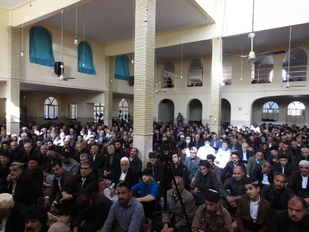 اقامه نمازجمعه در شهرستان جوانرود