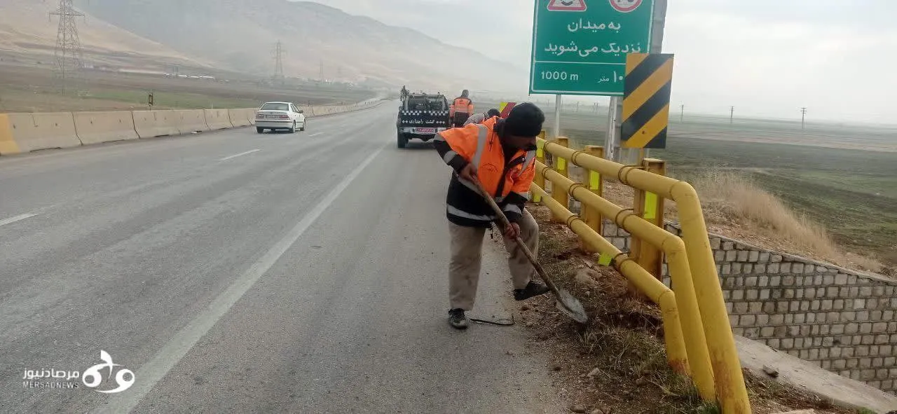 پل‌های شهرستان دالاهو پاکسازی شد