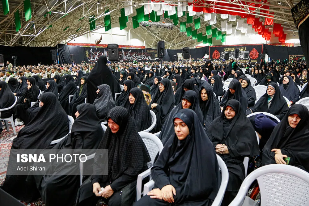 مراسم چهلمین روز شهادت شهید عباس نیلفروشان