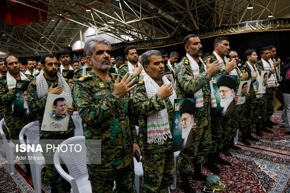 مراسم چهلمین روز شهادت شهید عباس نیلفروشان