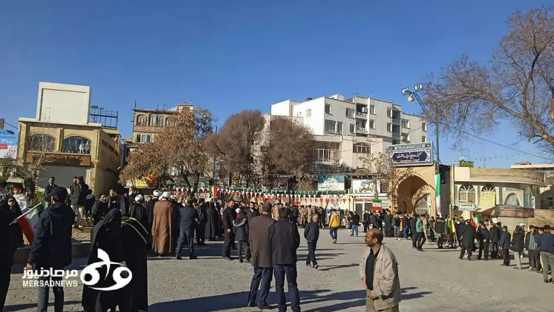 حضور باشکوه مردم کرمانشاه در راهپیمایی ۲۲ بهمن