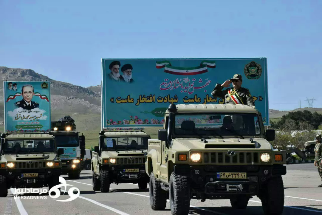 رژه روز ارتش در کرمانشاه به روایت تصویر