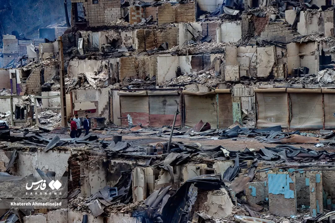 آتش‌سوزی ۱۰۰ خانه چوبی در گیلان