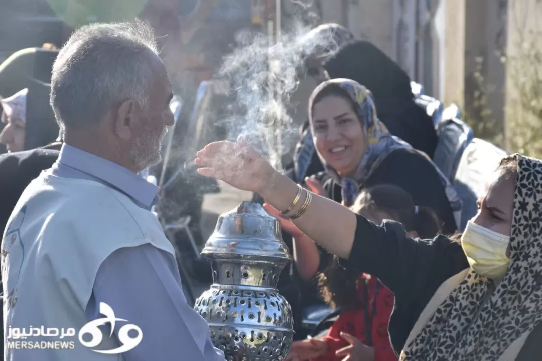 جشن دهه کرامت در محله «حکمت‌آباد» کرمانشاه