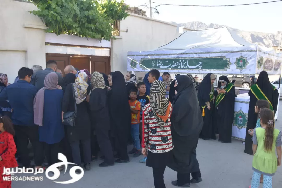 جشن دهه کرامت در محله «حکمت‌آباد» کرمانشاه