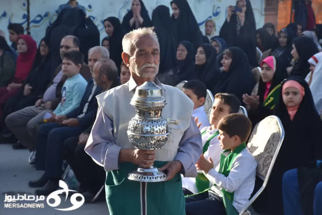 جشن دهه کرامت در محله «حکمت‌آباد» کرمانشاه