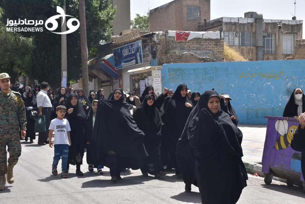 راهپیمایی مردم کرمانشاه در جمعه‌های خشم