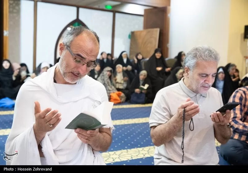 دعای ندبه زائران ایرانی در مکه مکرمه
