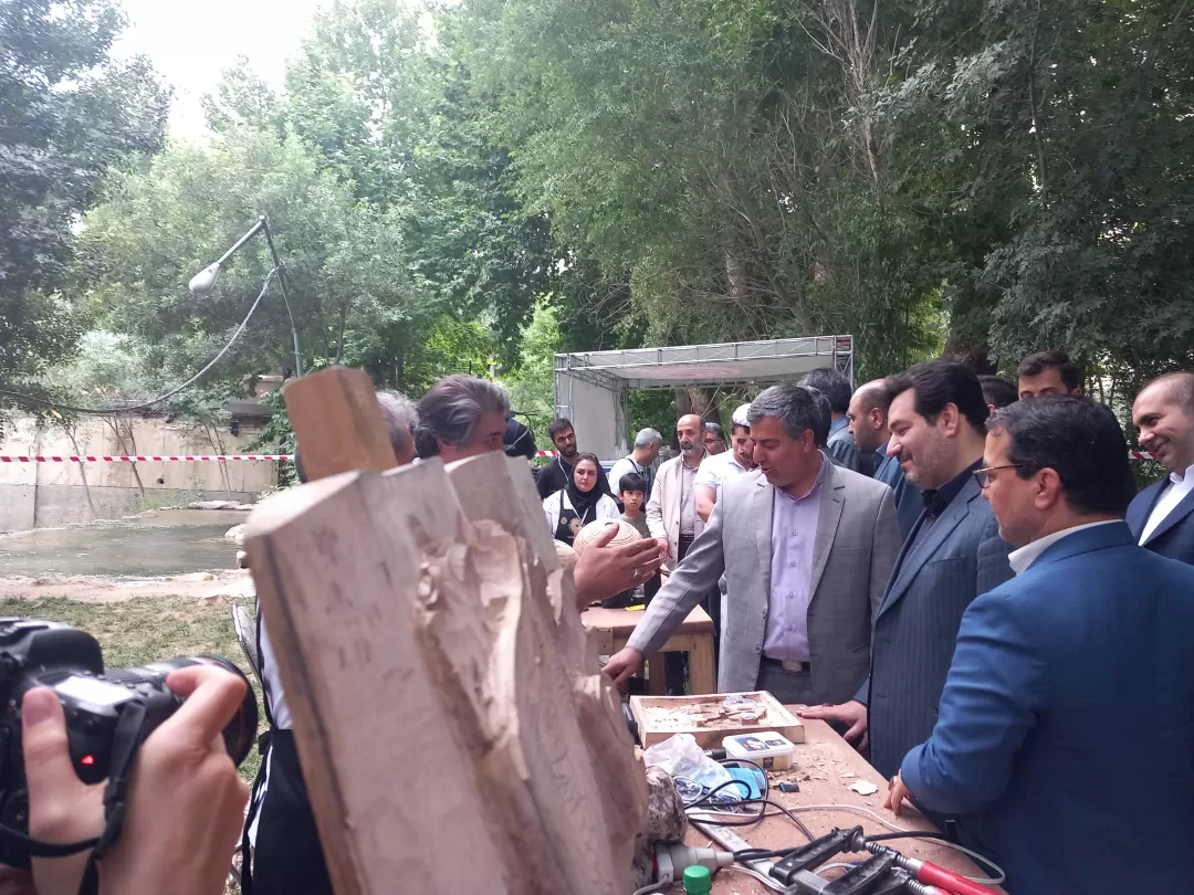 افتتاح نمایشگاه صنایع دستی در کرمانشاه