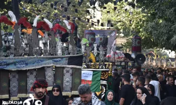 عزاداری کرمانشاهیان روز سوم شهادت امام حسین(ع)