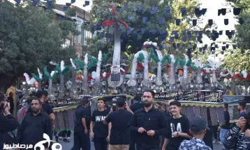 عزاداری کرمانشاهیان روز سوم شهادت امام حسین(ع)