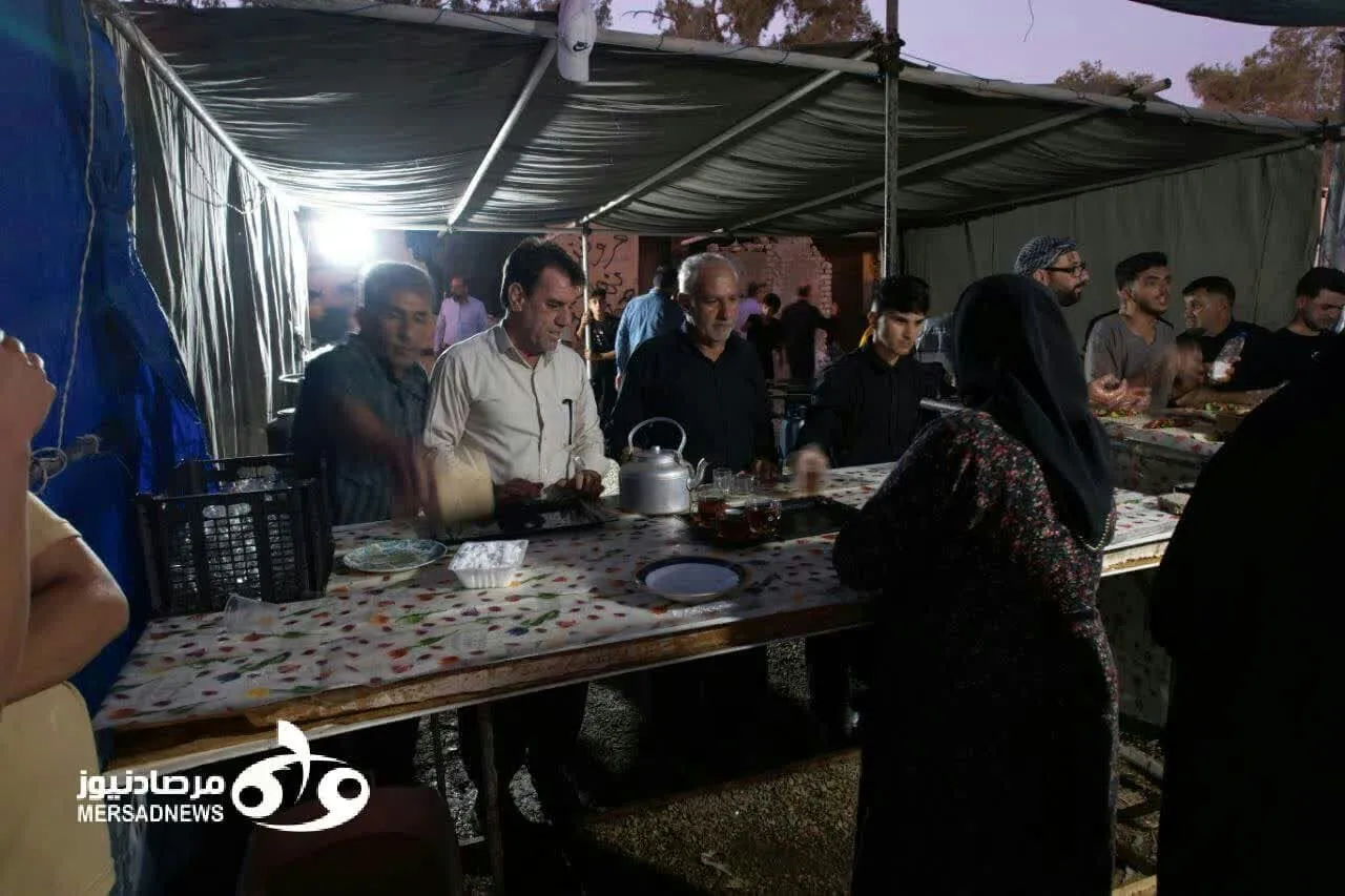 خدمت‌رسانی موکب‌ها به زائران در مرز خسروی