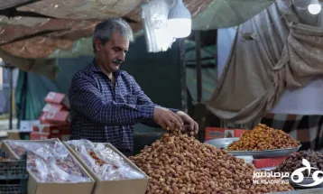 تصاویری از بازار خرمافروشان ورودی شهر قصرشیرین