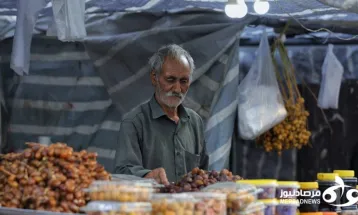 تصاویری از بازار خرمافروشان ورودی شهر قصرشیرین