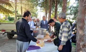 همایش پیاده‌روی خانوادگی وابستگان سپاه در جوانرود