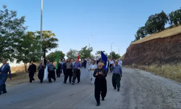 همایش پیاده‌روی خانوادگی وابستگان سپاه در جوانرود