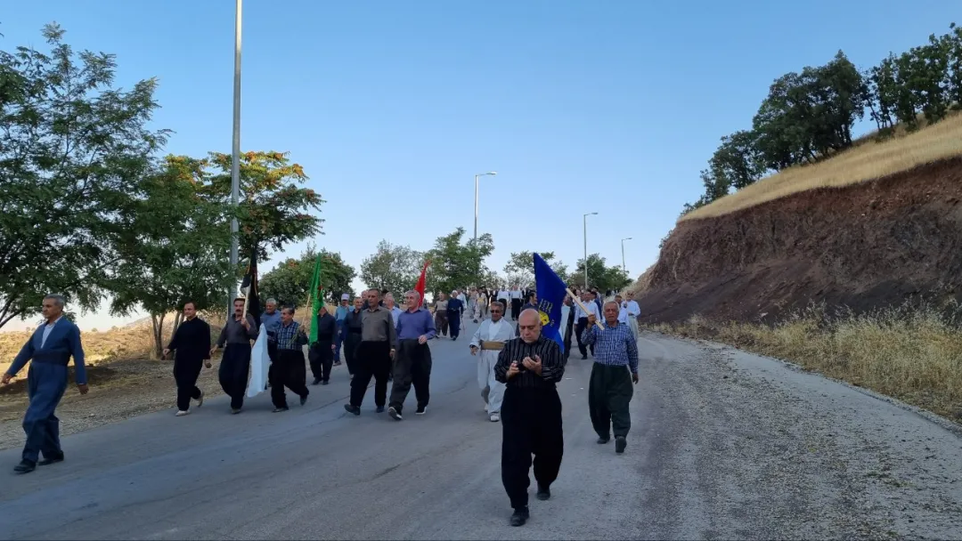 همایش پیاده‌روی خانوادگی وابستگان سپاه در جوانرود