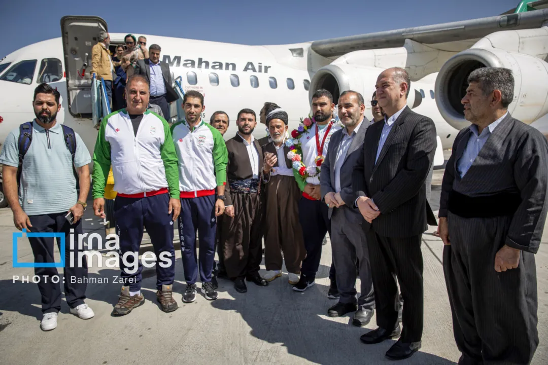 استقبال از قهرمان پارالمپیک در کرمانشاه