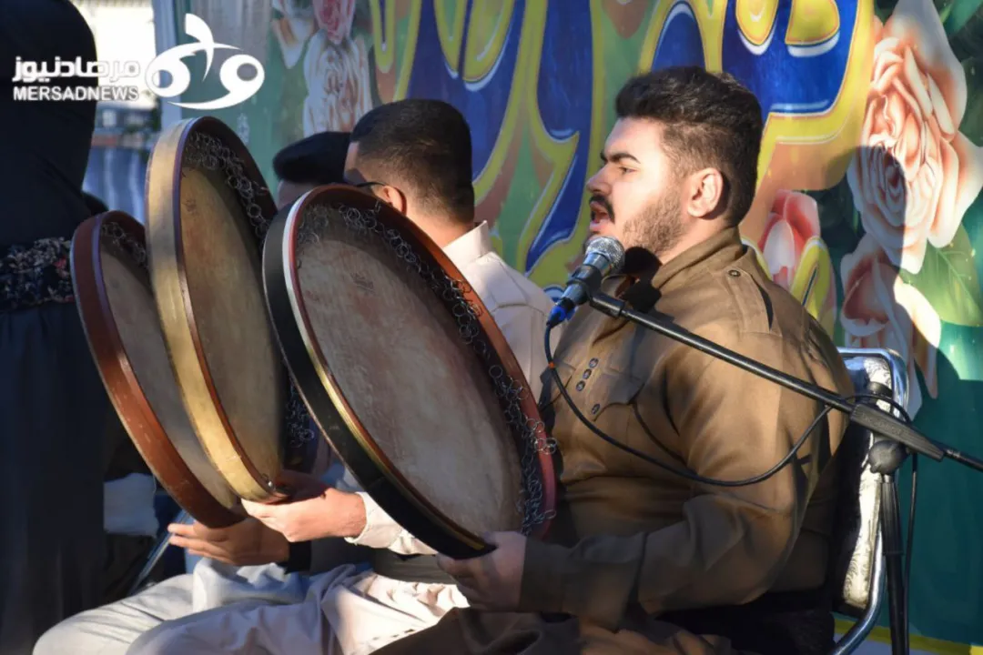 جشن خیابانی میلاد پیامبر (ص) در کرمانشاه