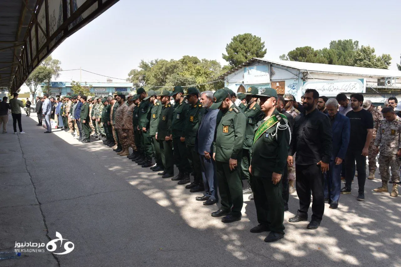 تشییع شهید امنیت «مهران امجدیان» در کرمانشاه