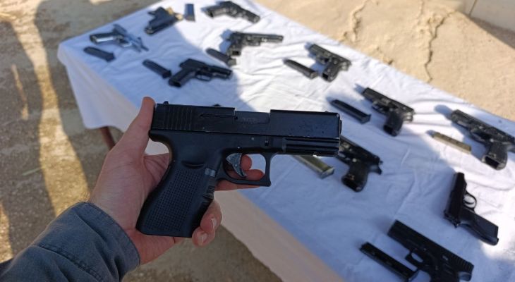 کشف محموله سلاح قاچاق در سرپل‌ذهاب