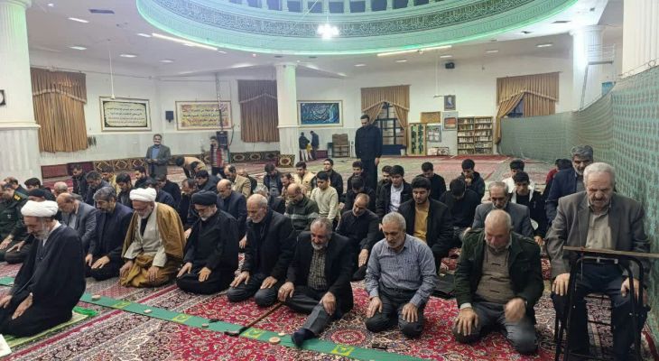 آئین عزاداری سالروز وفات حضرت ام‌البنین در سنقر