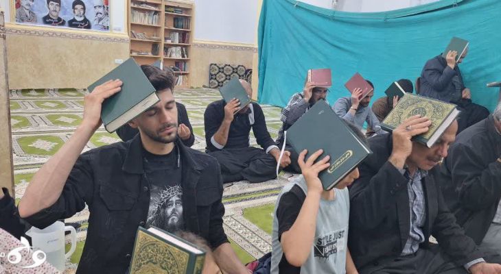 مراسم شب قدر در روستاهای استان کرمانشاه