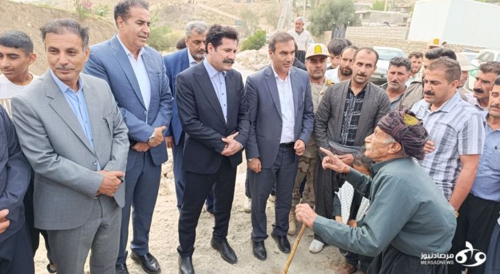 دیدار معاون رئیس‌جمهور با اهالی روستاهای سرپل‌ذهاب