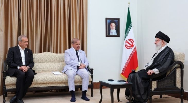 دیدار نخست وزیر پاکستان با رهبر معظم انقلاب
