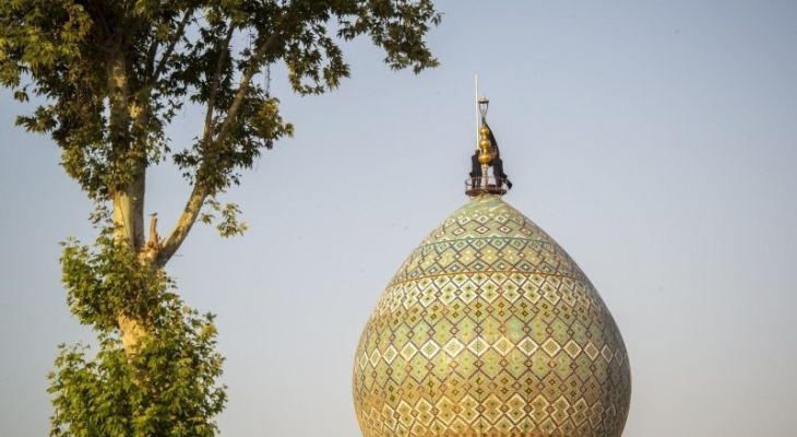 آئین سیاه‌پوشان حرم حضرت شاهچراغ