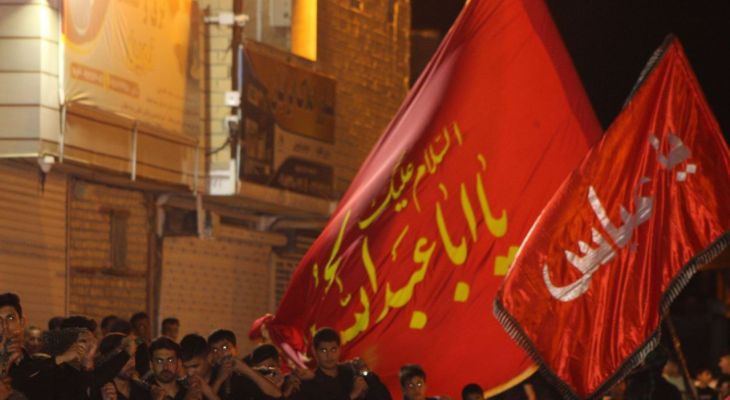 عزاداری مردم سرپل‌ذهاب در سومین شب محرم
