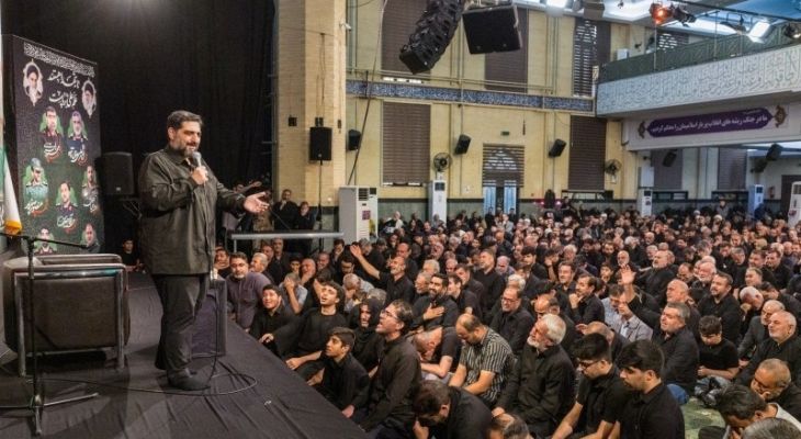 مراسم ختم سرلشکر شهید امیرعلی حاجی‌زاده