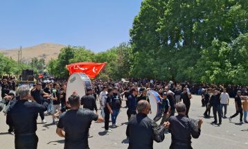 اجتماع بزرگ عاشورائیان در شهرستان صحنه