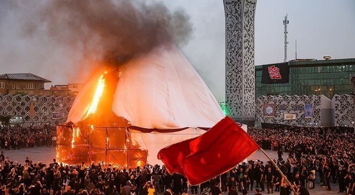 خیمه‌سوزان عصر عاشورا