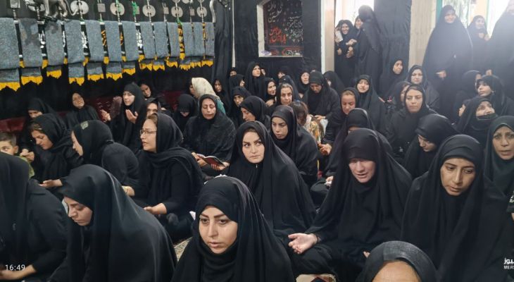اجتماع بانوان زینبی در شهرستان اسلام‌آبادغرب