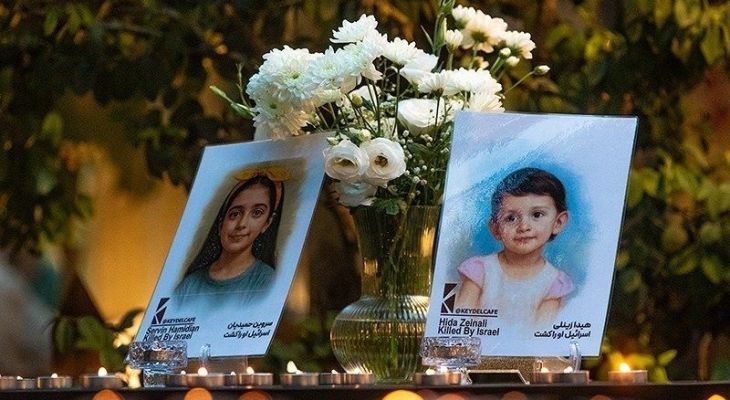 یادبود شهدای کودک جنگ ۱۲ روزه