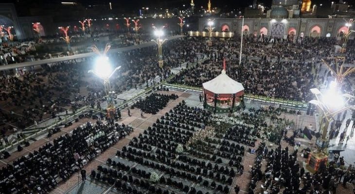 بزرگداشت شهدای اقتدار ایران در حرم رضوی