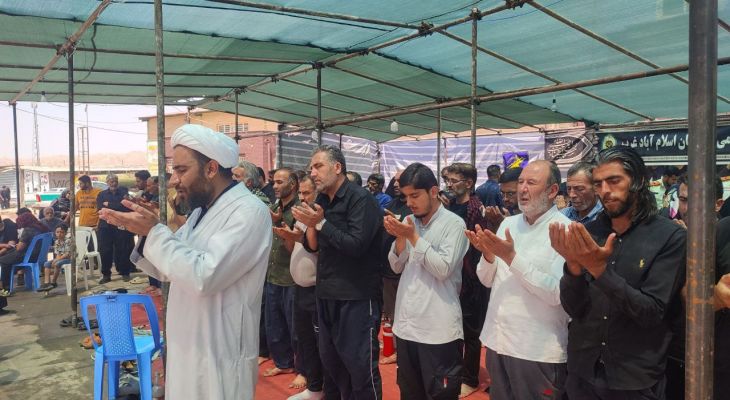 شهر حمیل میزبان زائران اربعین حسینی است